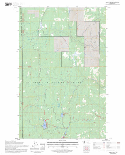 Swan Lake, WA FSTopo Preview 1