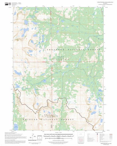 Sweetwater Gap, WY FSTopo Preview 1