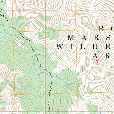 Swift Reservoir, MT FSTopo Preview 3