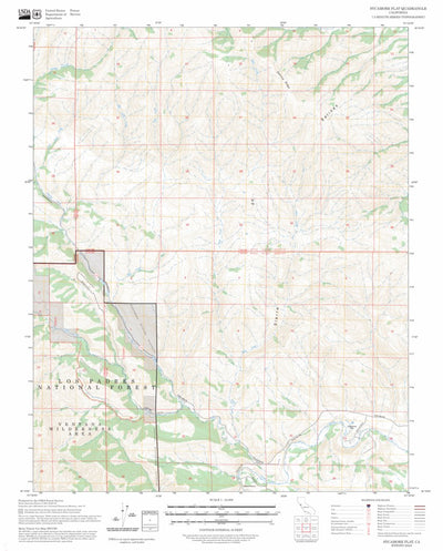 Sycamore Flat, CA FSTopo Preview 1