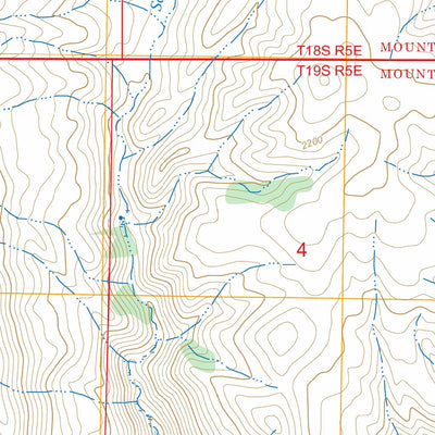 Sycamore Flat, CA FSTopo Preview 2