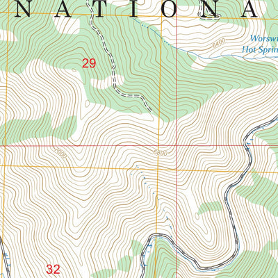 Sydney Butte, ID FSTopo Preview 2