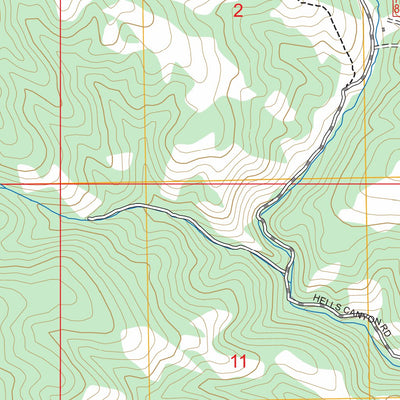 Table Mountain, MT FSTopo Preview 2