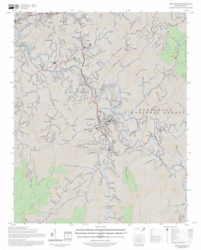 Sylva South, NC FSTopo Preview 1