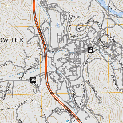 Sylva South, NC FSTopo Preview 2