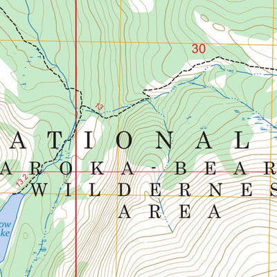 Sylvan Peak, MT FSTopo Preview 2