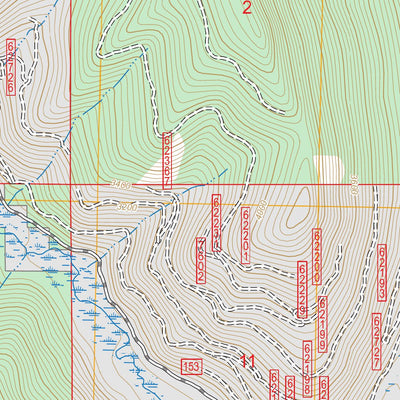 Table Top Mountain, MT FSTopo Preview 3