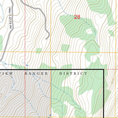 Table Mountain, WY FSTopo Preview 3