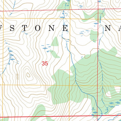 Sylvan Lake, WY FSTopo Preview 2
