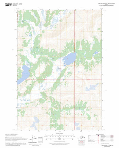 Taku River A-5 NW, AK FSTopo Preview 1