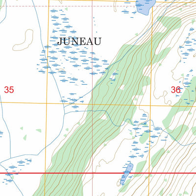 Taku River A-5 NW, AK FSTopo Preview 2