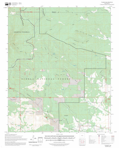 Tajique, NM FSTopo Preview 1