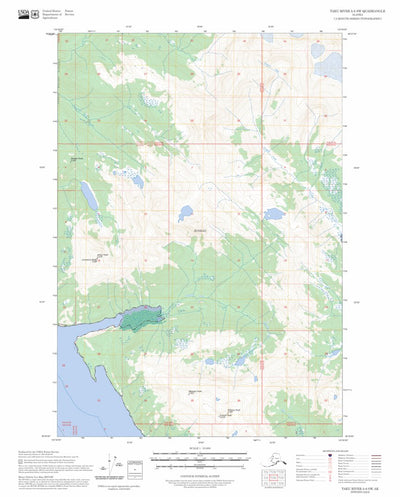 Taku River A-6 SW, AK FSTopo Preview 1