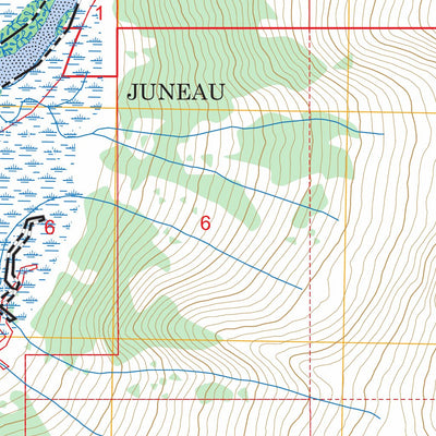 Taku River B-6 NW, AK FSTopo Preview 2