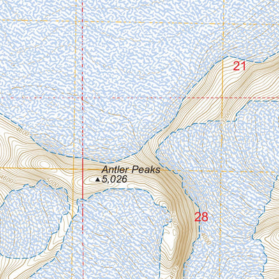 Taku River C-6 NW, AK-BC FSTopo Preview 3