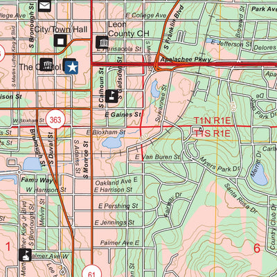 Tallahassee, FL FSTopo Preview 3