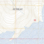 Taku River A-5 NE, AK FSTopo Preview 2