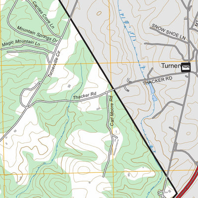 Tallulah Falls, GA FSTopo Preview 2