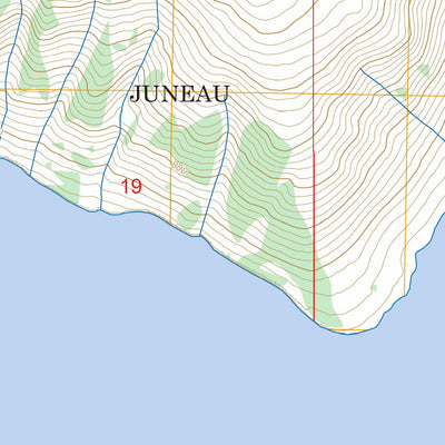 Taku River C-6 SW, AK FSTopo Preview 2