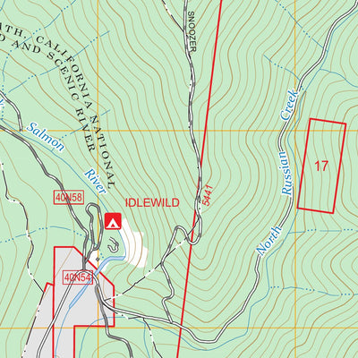 Tanners Peak, CA FSTopo Preview 3