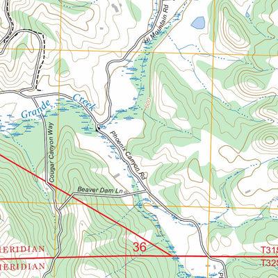 Tar Spring Ridge, CA FSTopo Preview 2