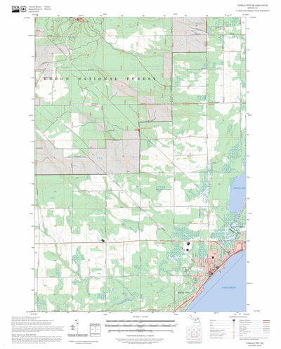 Tawas City, MI FSTopo Preview 1
