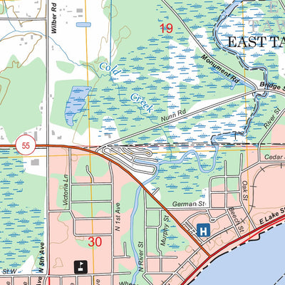 Tawas City, MI FSTopo Preview 3