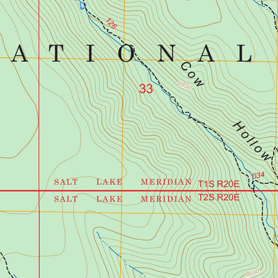 Taylor Mountain, UT FSTopo Preview 2