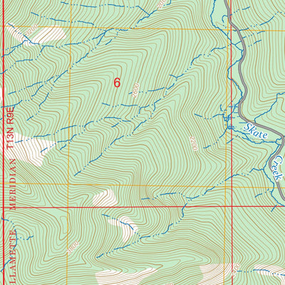 Tatoosh Lakes, WA FSTopo Preview 3