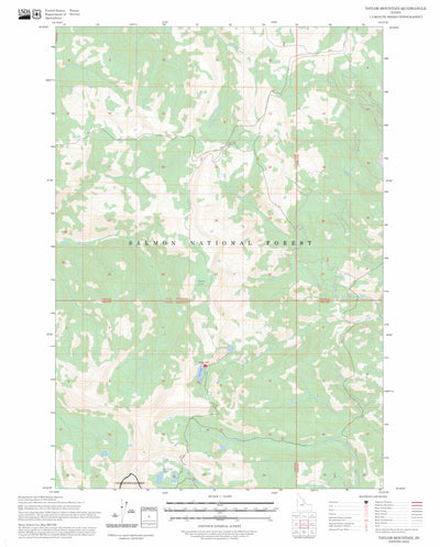 Taylor Mountain, ID FSTopo Preview 1