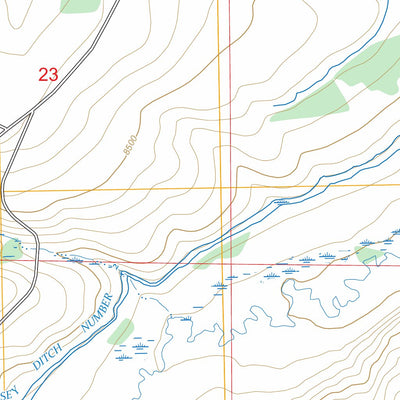 Teal Lake, CO FSTopo Preview 2