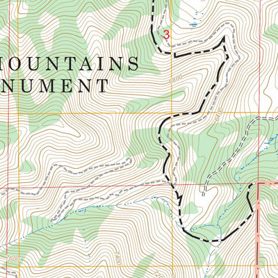Telegraph Peak, CA FSTopo Preview 3