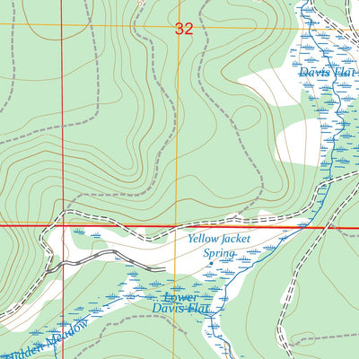 Tea Table Mountain, OR FSTopo Preview 2