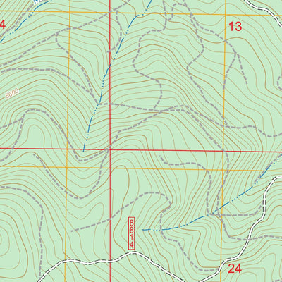 Tea Table Mountain, OR FSTopo Preview 3