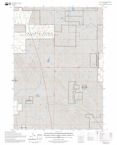 Teckla SW, WY FSTopo Preview 1
