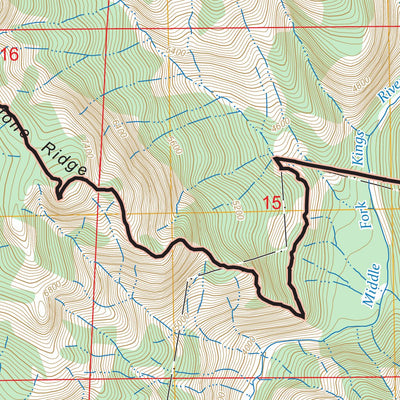 Tehipite Dome, CA FSTopo Preview 3