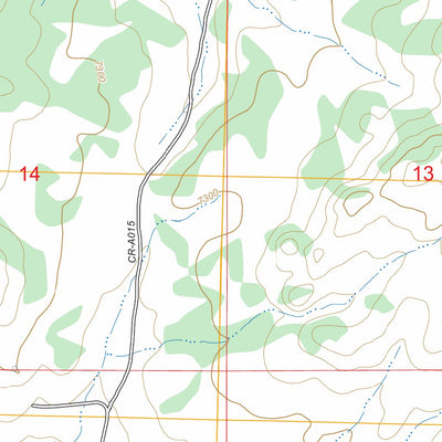 Tejana Mesa SW, NM FSTopo Preview 2