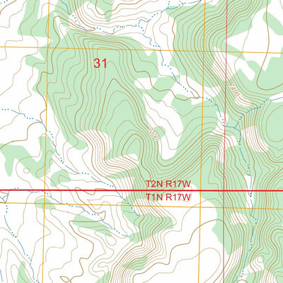 Tejana Mesa SW, NM FSTopo Preview 3