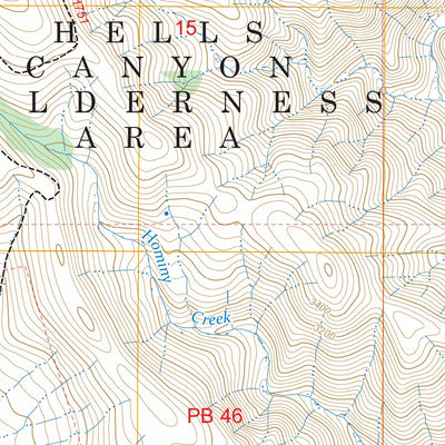 Temperance Creek, OR-ID FSTopo Preview 2