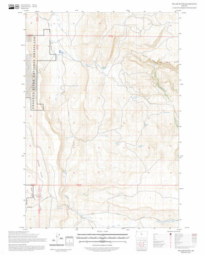 Teller Butte, OR FSTopo Preview 1