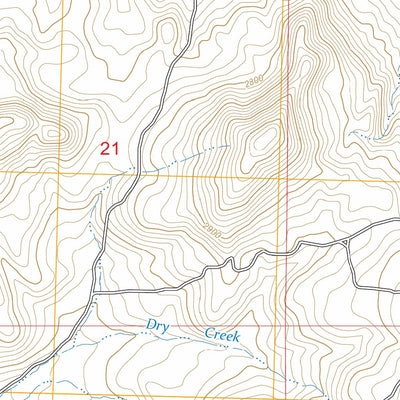 Teller Butte, OR FSTopo Preview 2