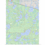 Tenderfoot Lake, WI-MI FSTopo Preview 1