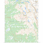 Temple Peak, WY FSTopo Preview 1
