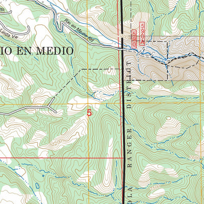 Tesuque, NM FSTopo Preview 3