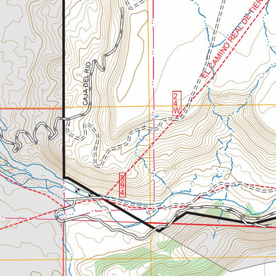 Tetilla Peak, NM FSTopo Preview 3