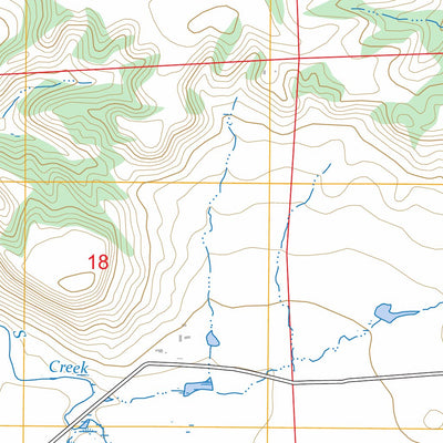 Terrell Creek, MT FSTopo Preview 2