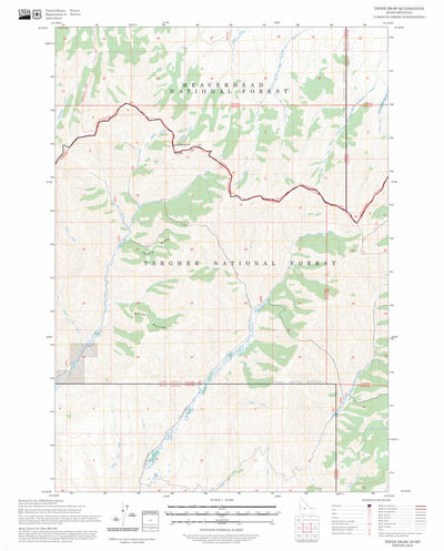Tepee Draw, ID-MT FSTopo Preview 1