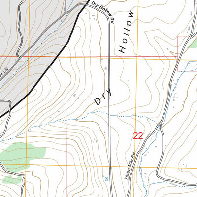 The Dalles South, OR-WA FSTopo Preview 2