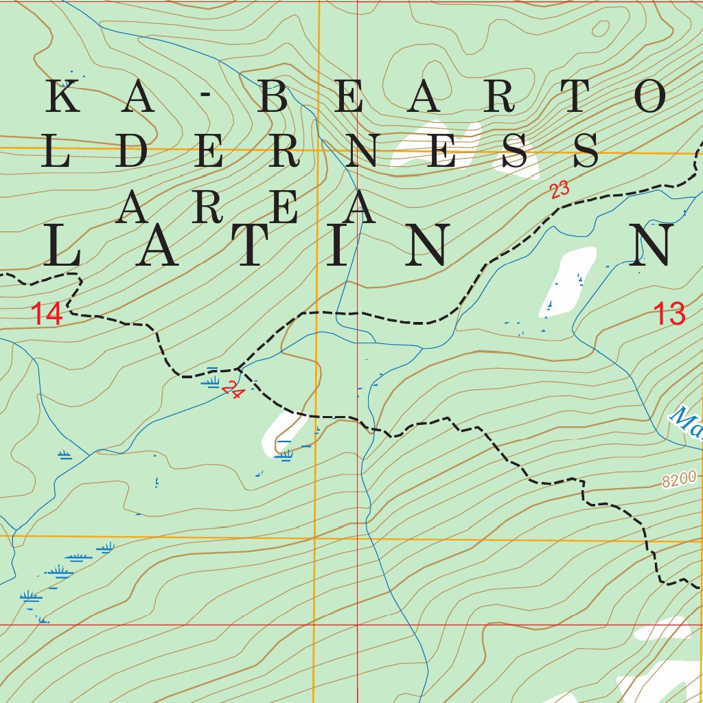 The Needles, MT FSTopo Map by US Forest Service - Topo | Avenza Maps