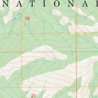Thimbleberry Mountain, OR FSTopo Preview 2